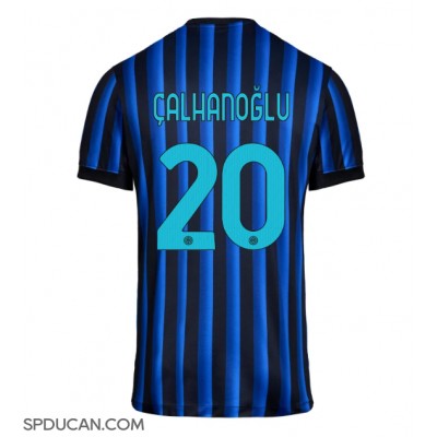 Muški Nogometni Dres Inter Milan Hakan Calhanoglu #20 Domaci 2025-26 Kratak Rukav Muški Nogometni Dres Inter Milan Hakan Calhanoglu #20 Domaci 2025-26 Kratak Rukav